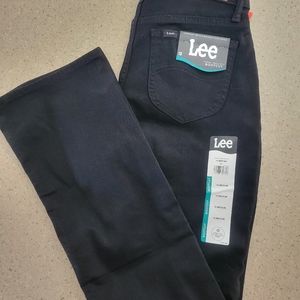 Black Lee jeans bootcut